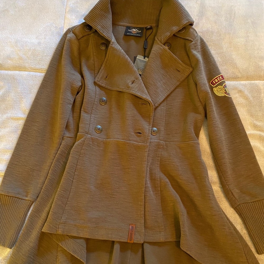 Vintage Harley Davidson Peacoat